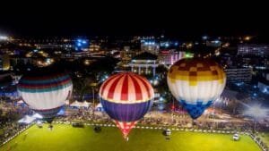 3 Hot Air Balloons for Labuan Big Show
